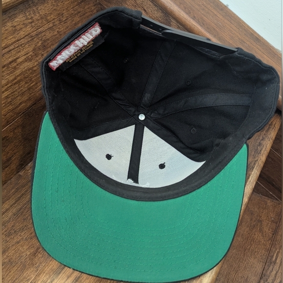 Black Dead Viking Skull Embroidered Snapback Hat Madchild OS - Picture 8 of 13